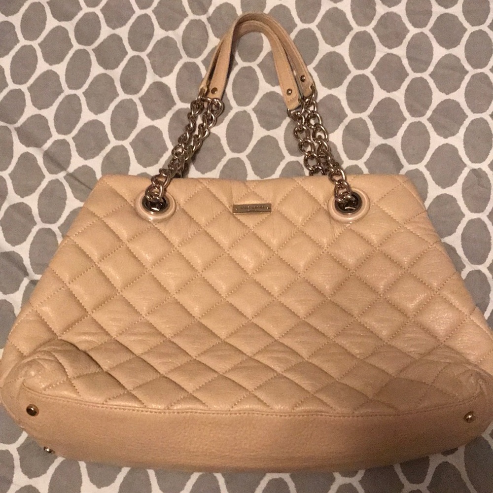 Kate Spade Quilted leather shoulder bag. Used